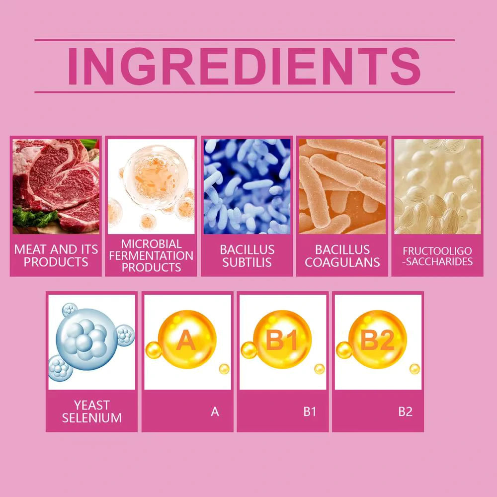 Probiotic for Dogs - Enhance Gut Health & Coat Shine - 80 Tablets