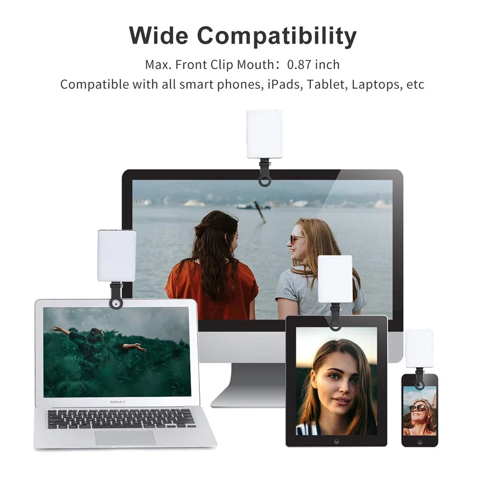 Mobile Fill Light 60 LED Lamp for Selfies & Video