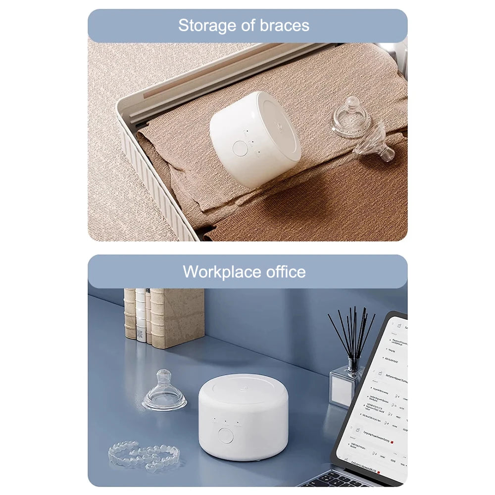 Ultrasonic Retainer Cleaner for Dentures & Aligners