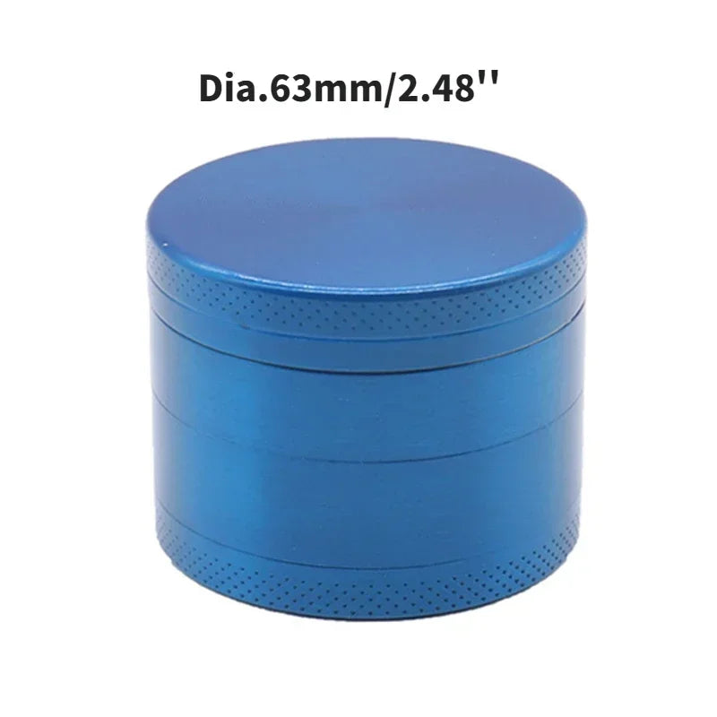 Travel-Friendly Mini Herb Grinder, 4-Layer Zinc Alloy Design