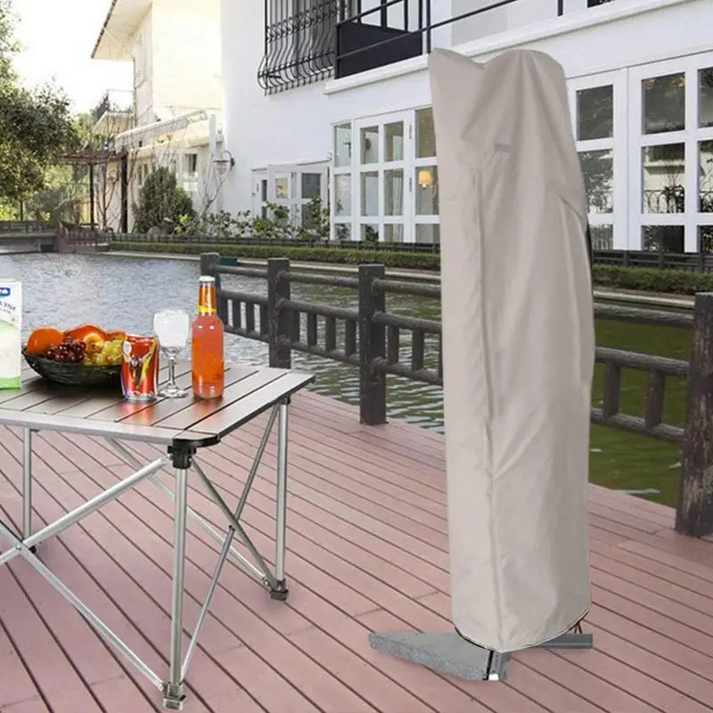 Outdoor Patio Umbrella Cover, UV Resistant, Waterproof Design