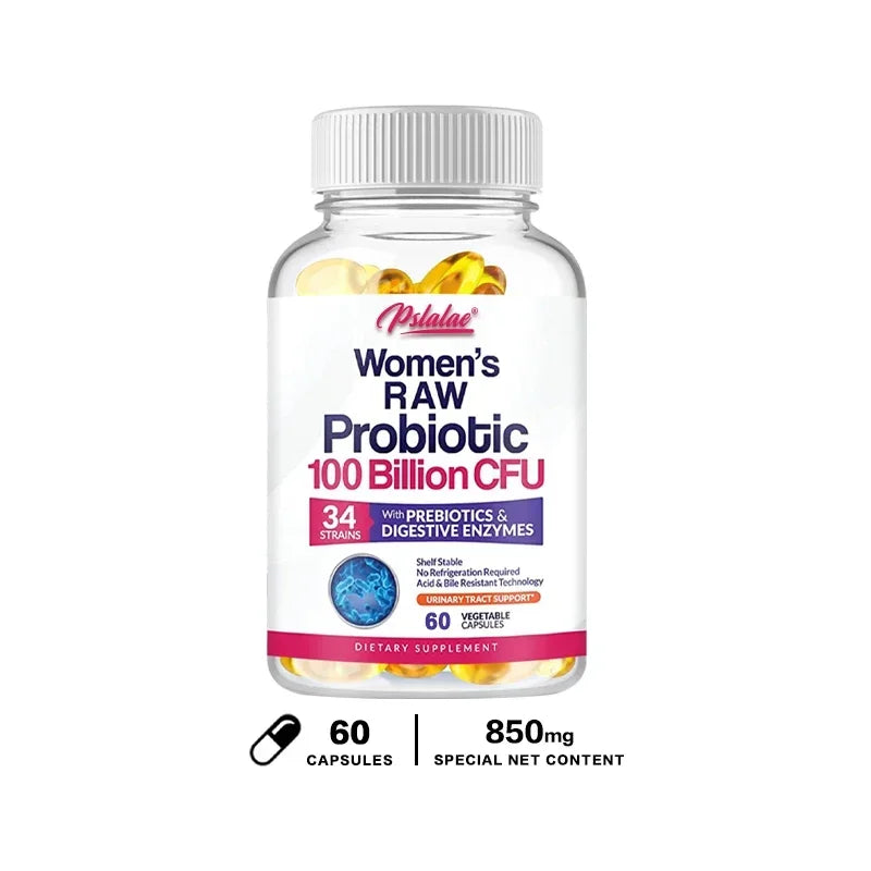 Women's RAW Probiotic and Prebiotic (100 Billion CFU)