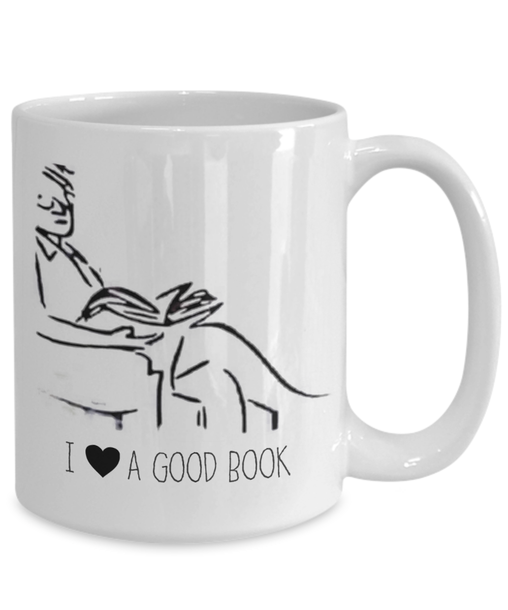 I Love A Good Book Funny Mug | Book Lover's Mug | Librarian Mug | Adult Humor | 11oz or 15oz