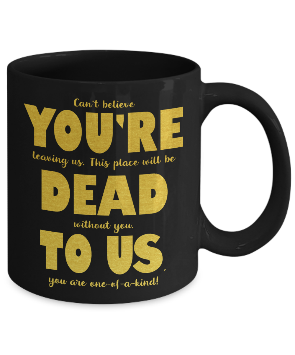 Sweet & Funny Goodbye Gift For Coworker | Colleague Leaving Farewell Mug | Corporate Gift Mug | Funny Gift Mug | Co-worker Gift