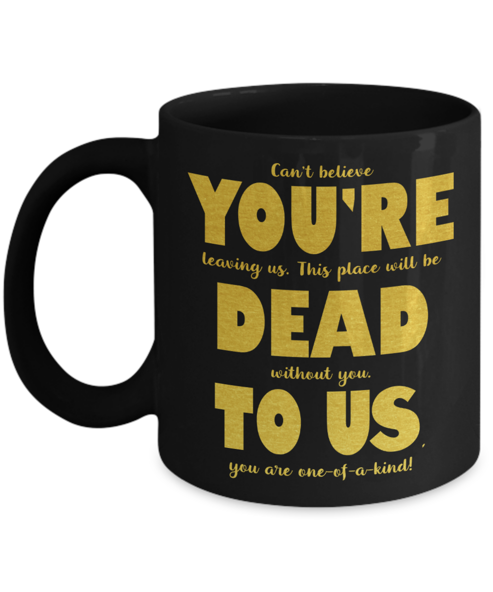 Sweet & Funny Goodbye Gift For Coworker | Colleague Leaving Farewell Mug | Corporate Gift Mug | Funny Gift Mug | Co-worker Gift