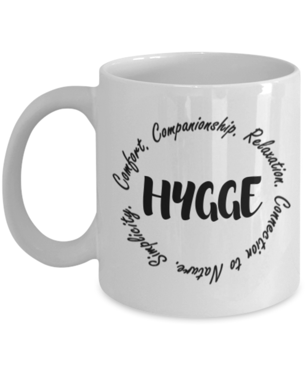 Hygge Coffee and Tea Mug.