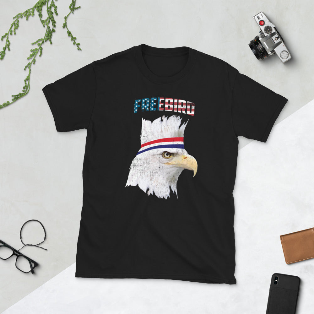 Freebird Short-Sleeve Unisex T-Shirt | America Tee | USA T-Shirt | 4th Of July