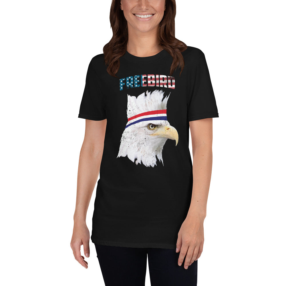 Freebird Short-Sleeve Unisex T-Shirt | America Tee | USA T-Shirt | 4th Of July