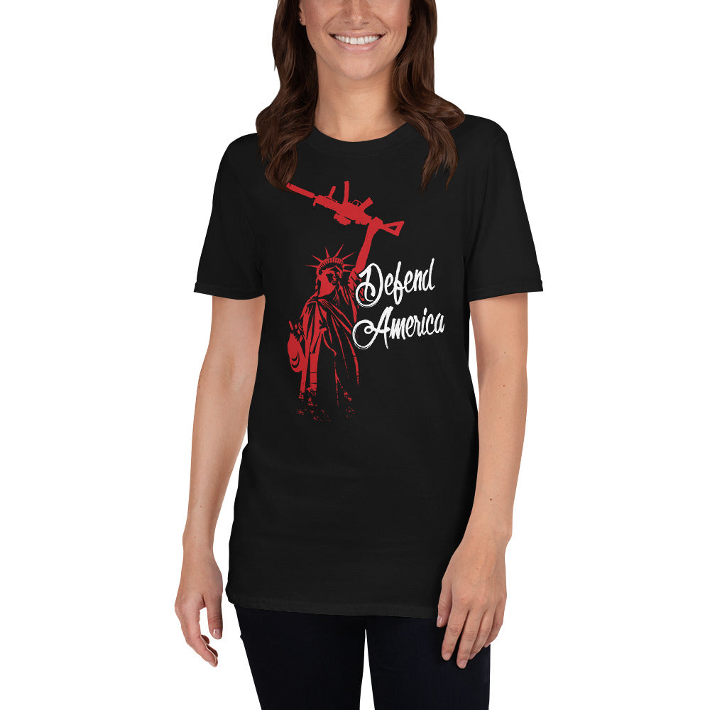 Defend America Short-Sleeve Unisex T-Shirt | Defend USA Tee | Fourth Of July Gift