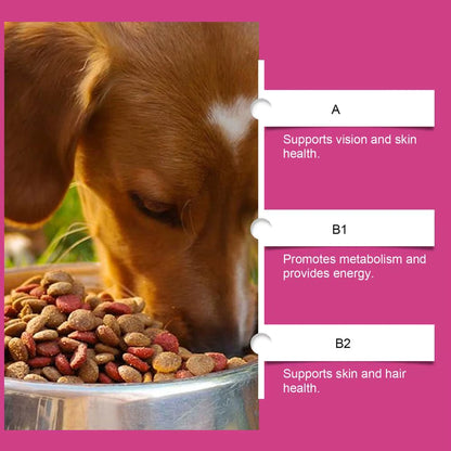 Probiotic for Dogs - Enhance Gut Health & Coat Shine - 80 Tablets