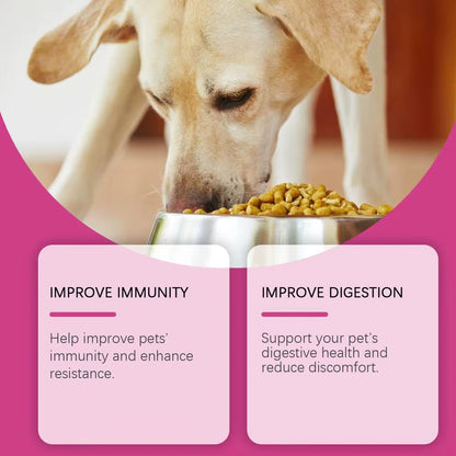 Probiotic for Dogs - Enhance Gut Health & Coat Shine - 80 Tablets