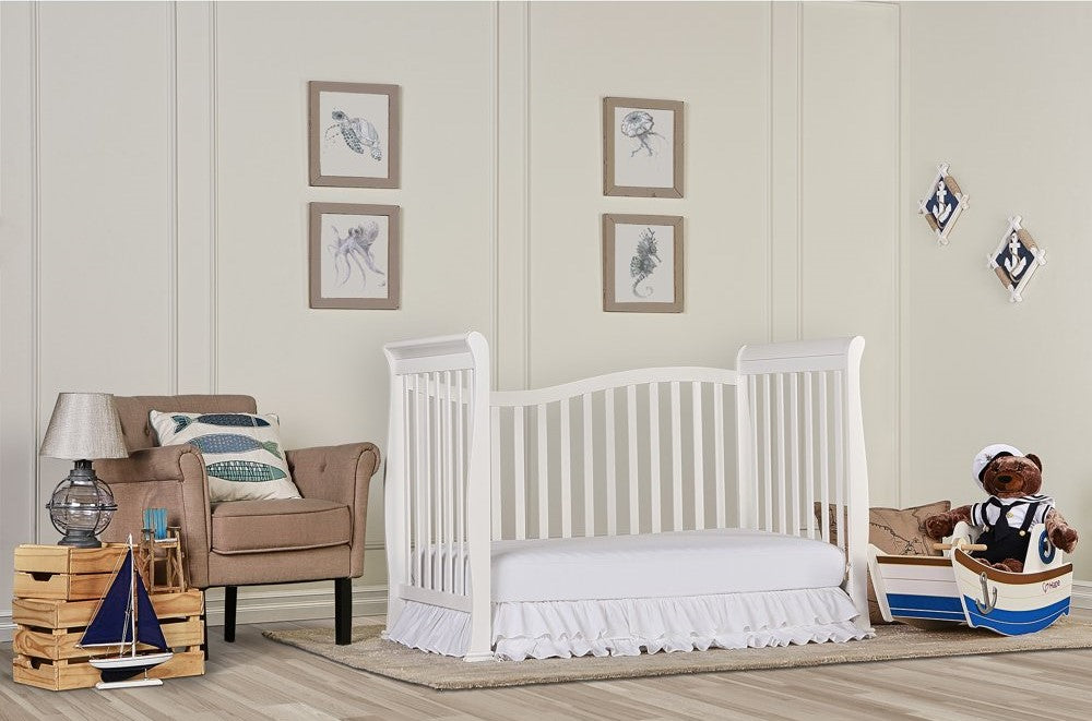 Ultra Convertible Crib, Converts To Toddler Bed, Daybed And Full-Size Bed