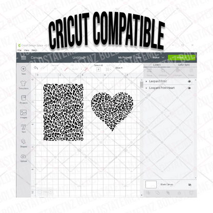 Leopard Print SVG | Animal Print SVG | Cricut | Vector Clip Art | Silhouette Cameo
