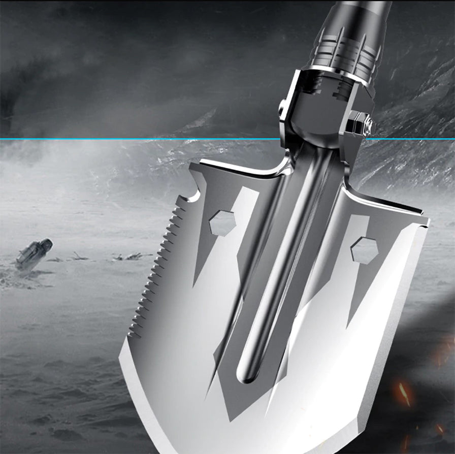 The Ultimate 23-in-1 Multipurpose Tactical Shovel