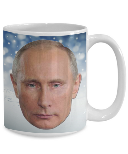 Vladimir Putin Christmas Coffee or Tea Mug | Funny Gift Idea | 11oz or 15oz
