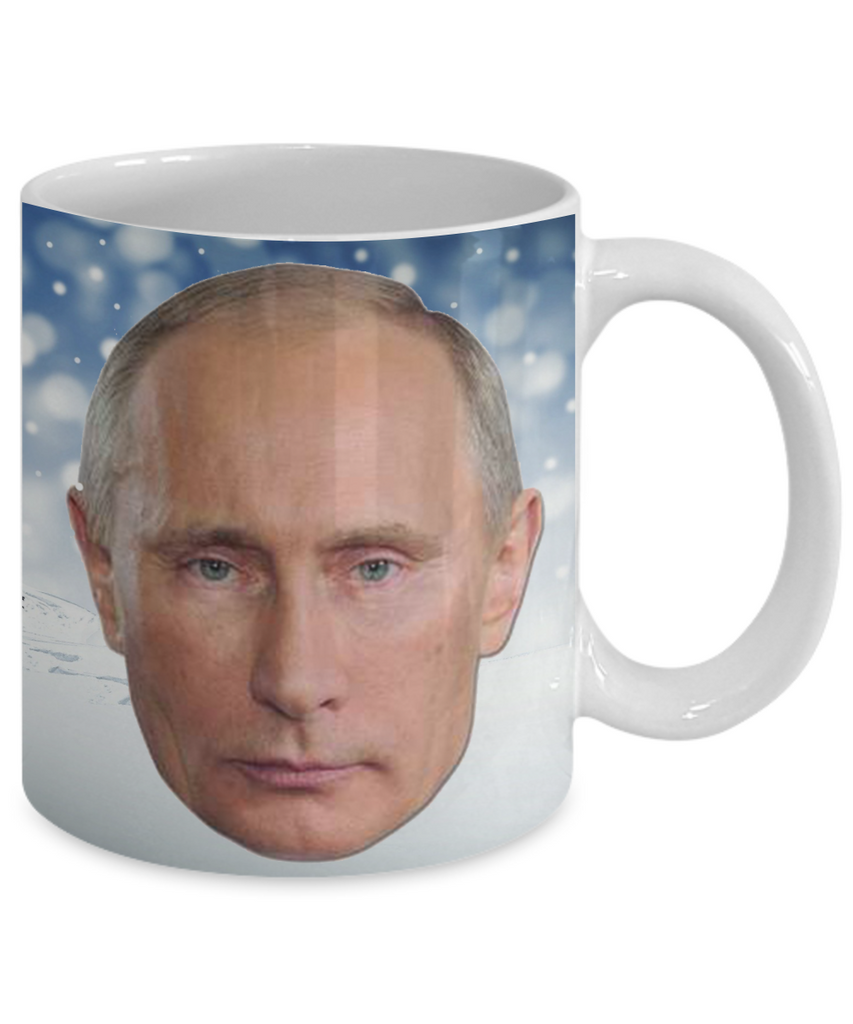 Vladimir Putin Christmas Coffee or Tea Mug | Funny Gift Idea | 11oz or 15oz