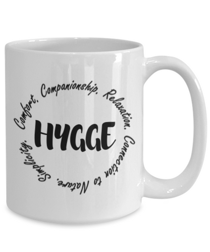 Hygge Coffee and Tea Mug.