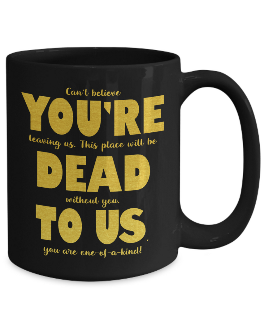 Sweet & Funny Goodbye Gift For Coworker | Colleague Leaving Farewell Mug | Corporate Gift Mug | Funny Gift Mug | Co-worker Gift