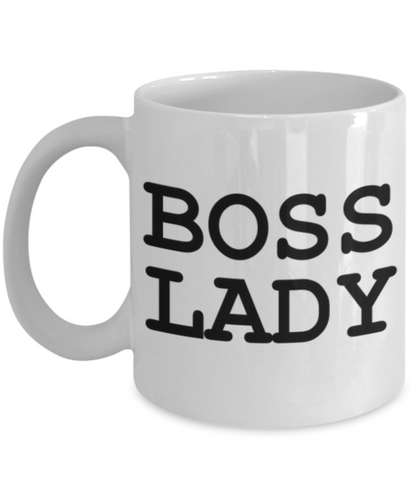 Boss Lady Mug for Coffee or Tea Lovers