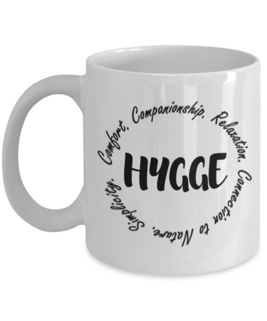 Hygge Coffee and Tea Mug.