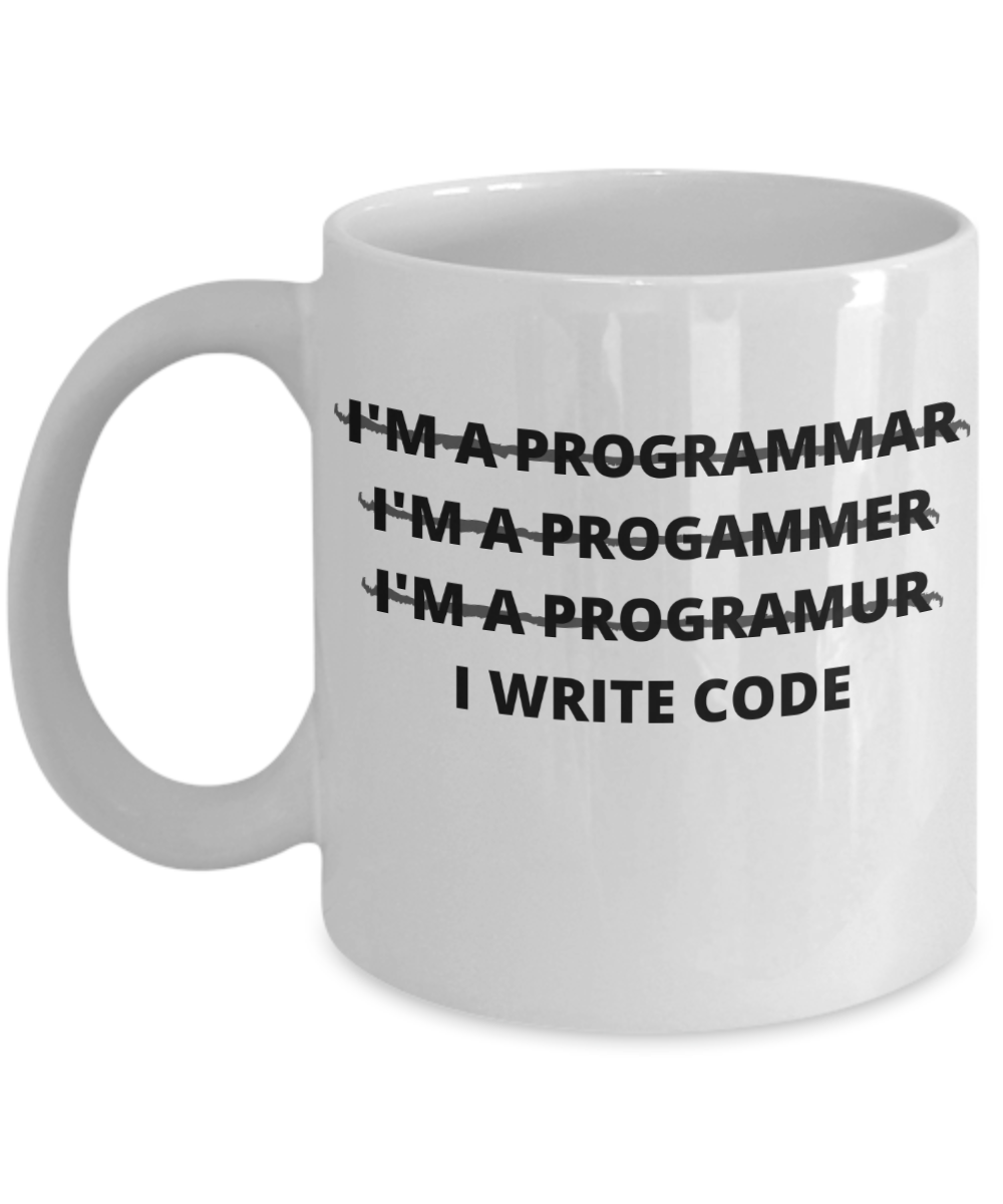 Funny Computer Programmer Mug | Computer Geek Mug | Great Gift Idea For Men Or Women | 11oz or 15oz | Coffee or Tea Mug