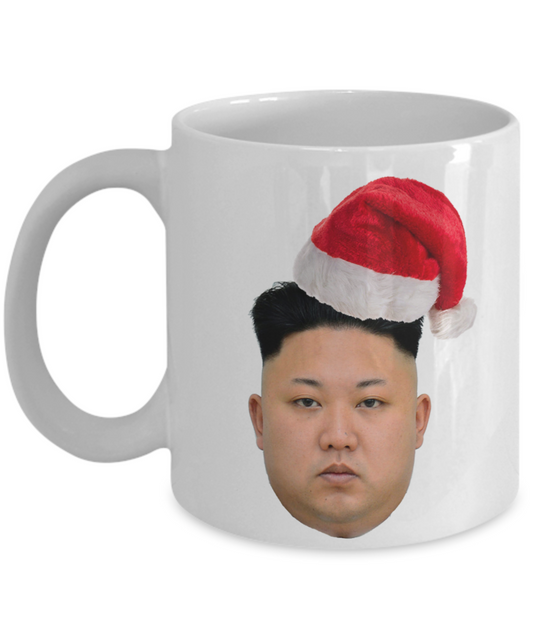 Kim Jong-Un Christmas Coffee or Tea Mug | Funny Gift Idea | 11oz or 15oz