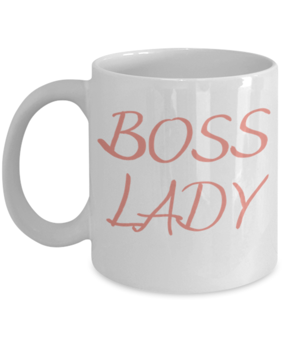 Boss Lady Mug for Coffee or Tea Lovers