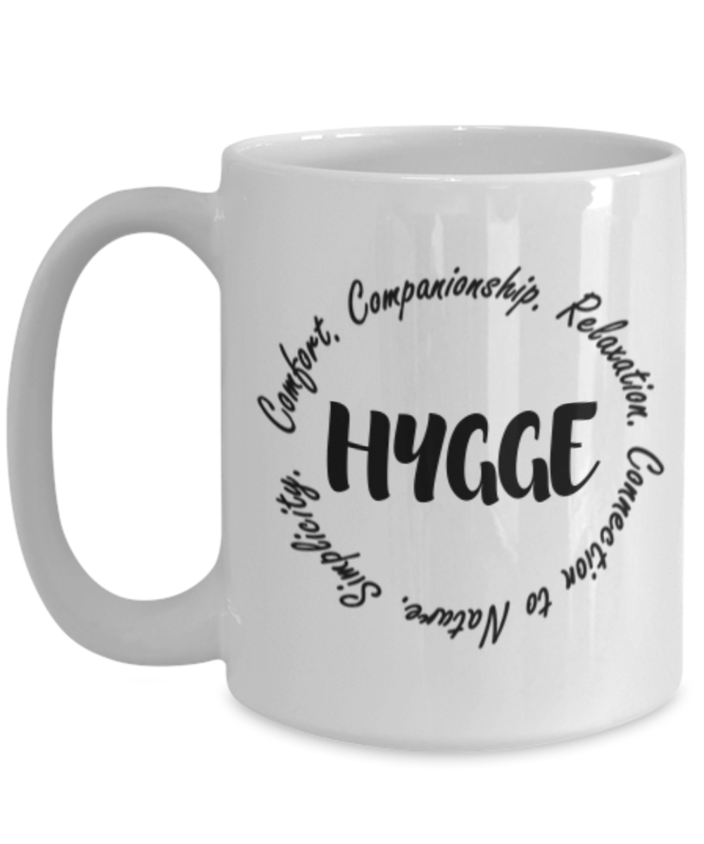 Hygge Coffee and Tea Mug.