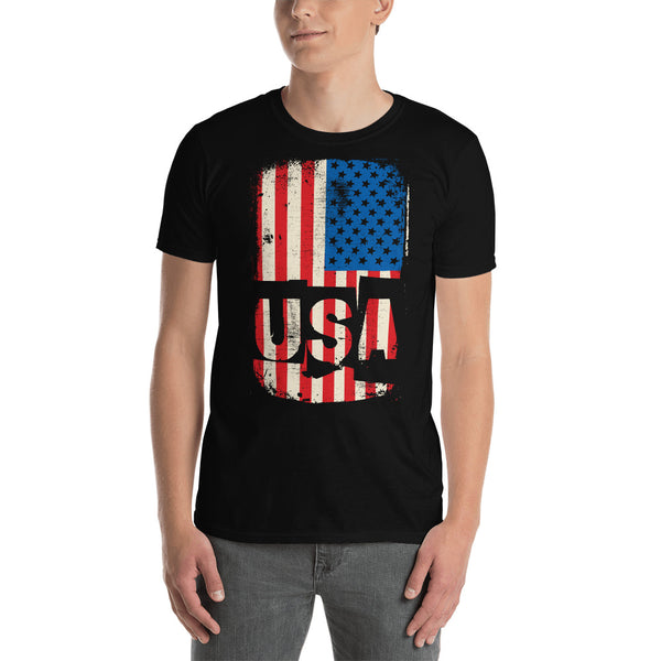 USA Short-Sleeve Unisex T-Shirt | Fourth Of July Tee