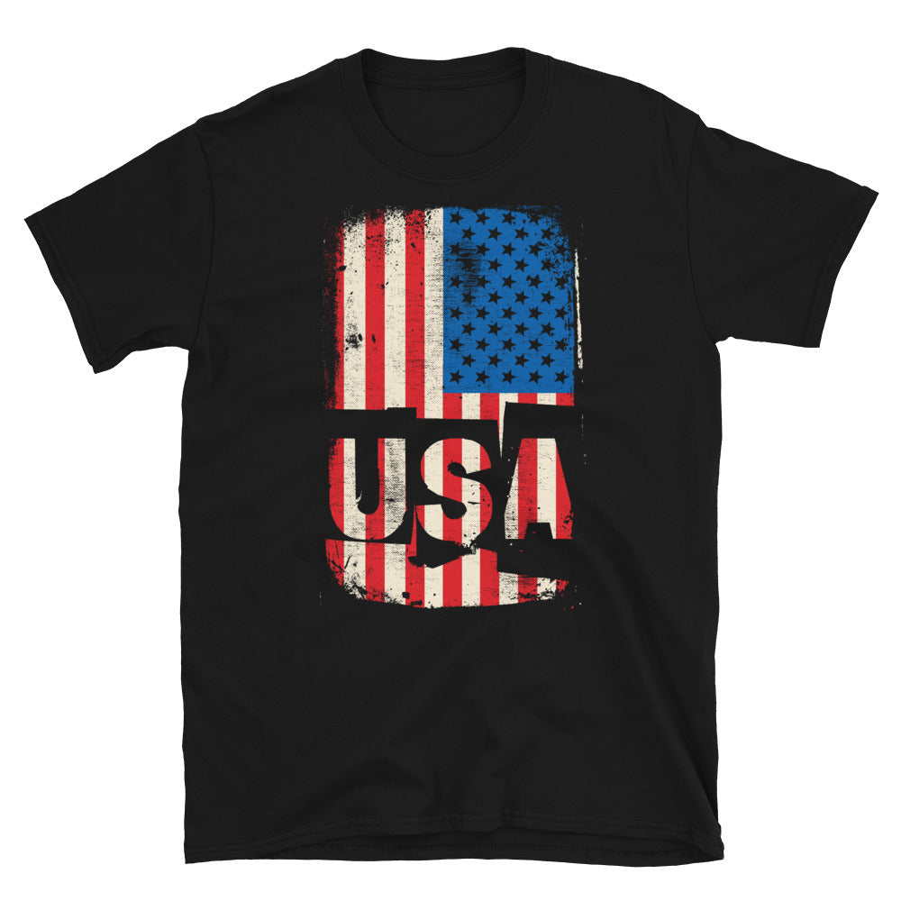 USA Short-Sleeve Unisex T-Shirt | Fourth Of July Tee